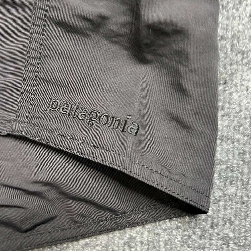 Patagonia Wavefarer Board Shorts Men's 34 Black Nylon Surf Swim Trunks 86654SP - Picture 3 of 10